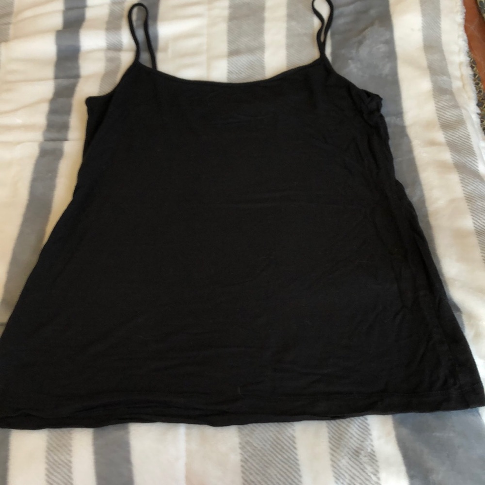Black tank top/camisole.